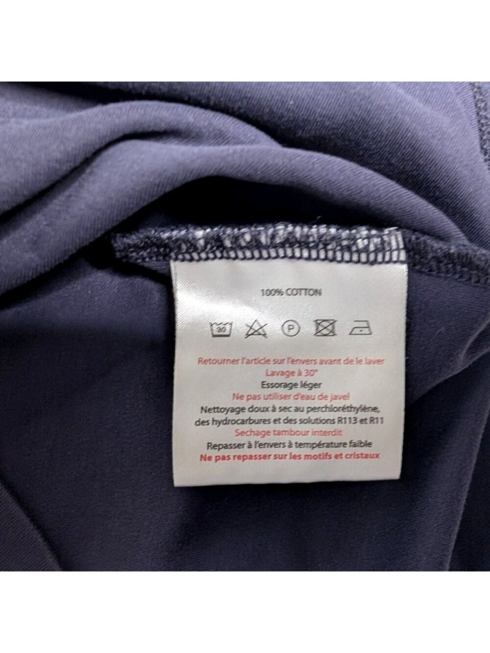 Samshield Premium Line Size L Navy Long Sleeve Equestrian Tee Embossed Logo - Picture 7 of 9
